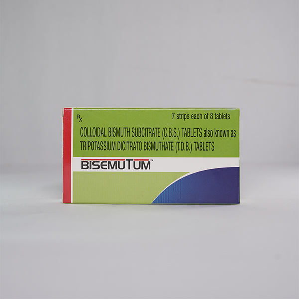 Bisemutum Tablet - Colloidal Bismuth Subcitrate for H. pylori Treatment